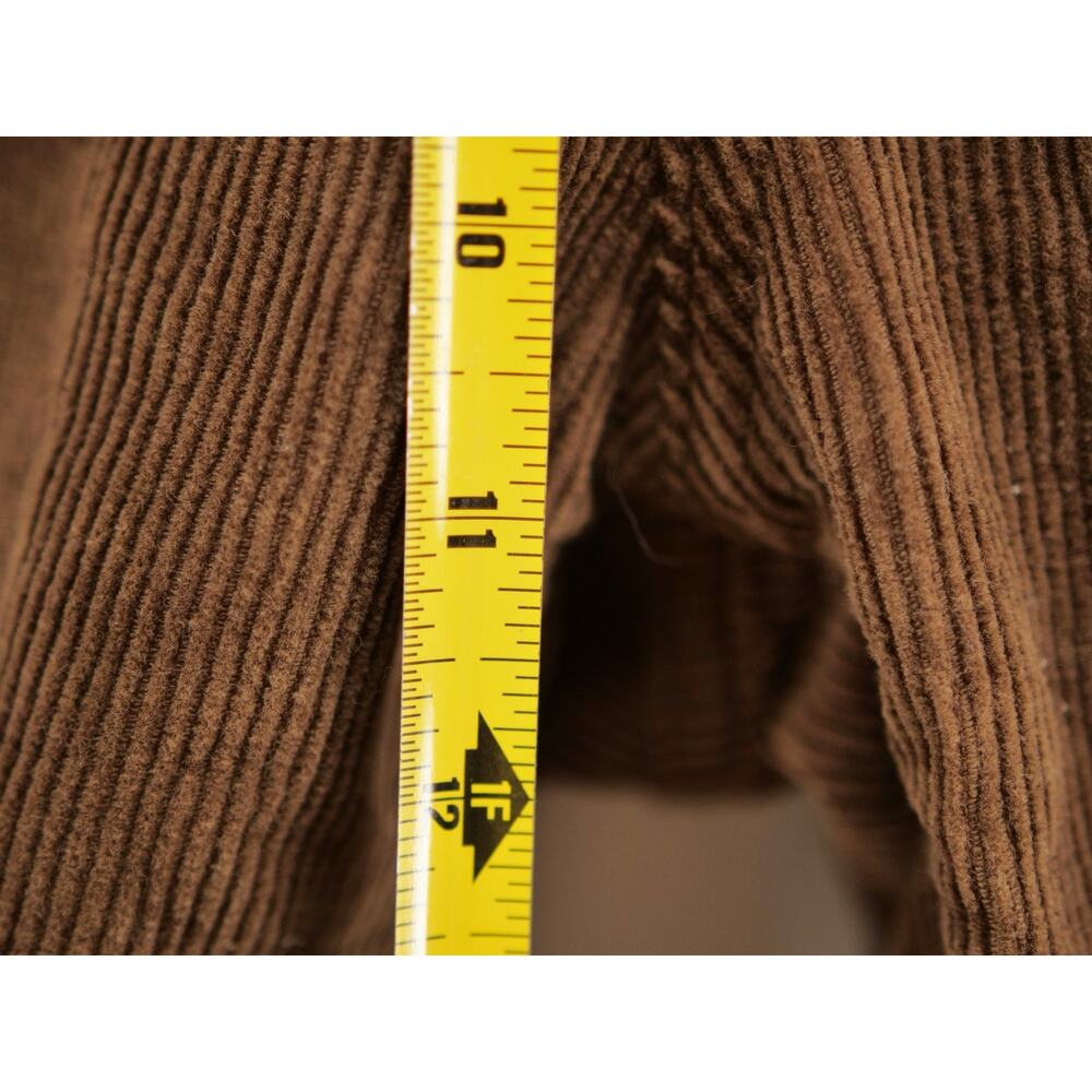Katin Corey Corduroy Pants Mens 33x27 Brown Slim Straight Stretch Chino - Picture 4 of 10